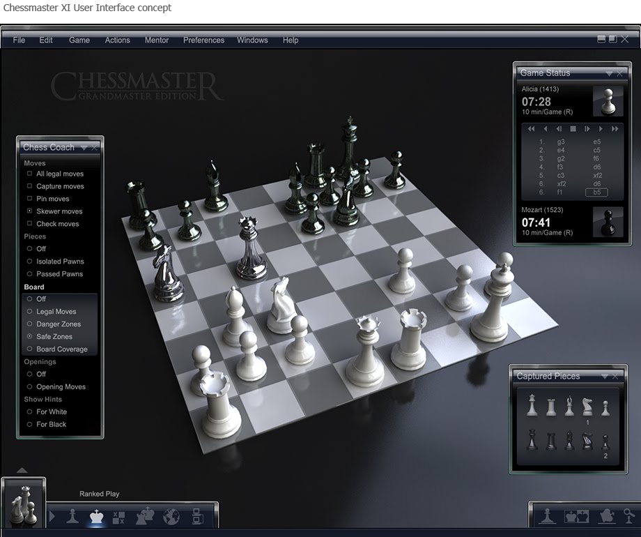 Chessmaster®: Grandmaster Edition 11 Chessmaster_UI