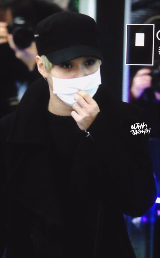 160115 Taemin @ Aeropuerto Gimpo {Rumbo a Japón} CYu_A8_Eo_WYAAkdso_jpg_orig