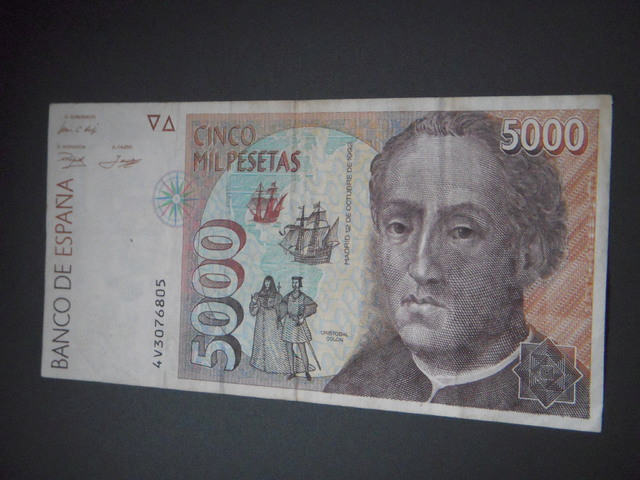 5000 Pesetas 1992  Imagen_016