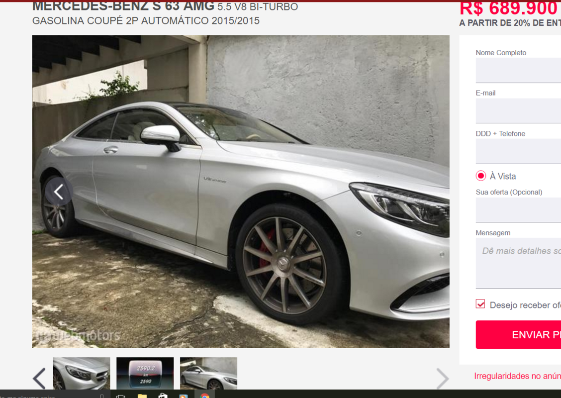 W222 S63 AMG Coupe 2015- R$ 650.000,00 Capturar_PNG_S63_2015_George_SP