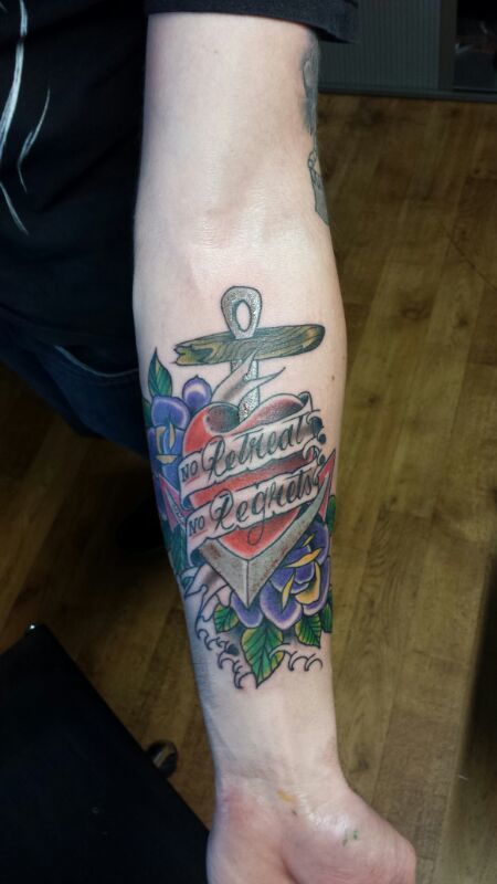 Gaslight Anthem inspired tattoos (photos of mine, feel free to post yours!) - Page 15 IMG_20140328_WA0006