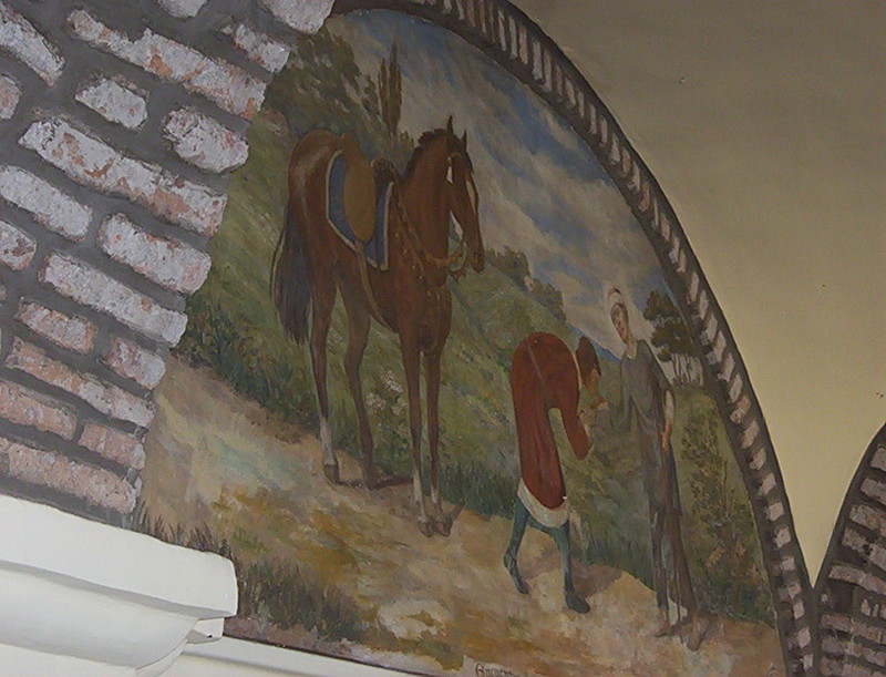 UNA VISITA AL MUSEO DEL CONVENTO DE SAN FRANCISCO SALTA OTRA_VISTA_DEL_MURAL_ENTERIOR_HACE_QUE_SAN_FRANC