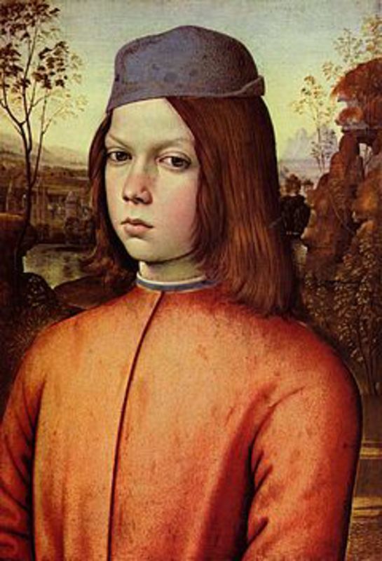 PINTURICCHIO SU OBRA Retrato_de_un_muchacho