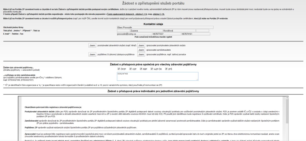 AlisPVS 5.X - jak na registraci organizací na portály pojišťoven Reg1