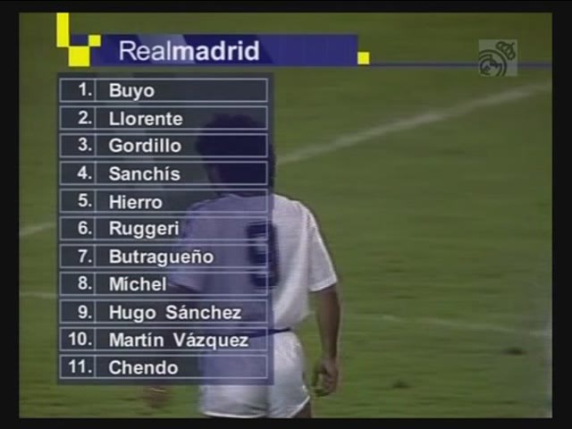 Copa de Europa 1989/1990 - Octavos de Final - Vuelta - Real Madrid Vs. AC Milán (480p) (Castellano) Image