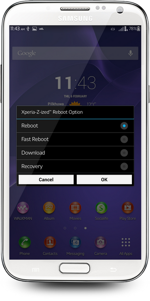 [ROM] [N7100] [4.3] Xperia-Z-ized™ v3.4 - NA1 - 11/03/2014 Screen_M_xu_Cnote220140206_115213