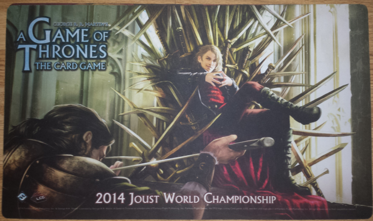 Liste et illustrations des cartes alternatives officielles FFG 2014_Joust_World_Championship_Resized