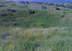 Visita a La Bienvenida. Almodovar del Campo (Ciudad Real). ¿Sisapo? 300px_Anfiteatro_Sisapo2