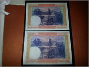 100 Pesetas 1925, Pareja 20130531_205026