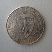 5 Reichsmark 1930 A Weimar ,Alemania Image