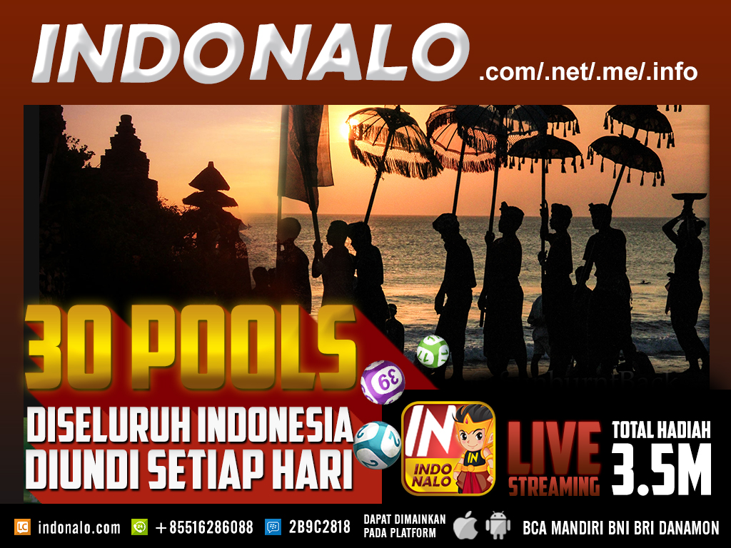indonalo.net Agen Togel Lotre 30 Kota Di Indonesia Total Hadiah Rp.3.5 Miliar Image