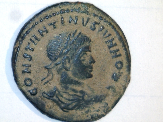 AE3 de Constantino II. ROMAE AETERNAE. Ceca Roma. Image