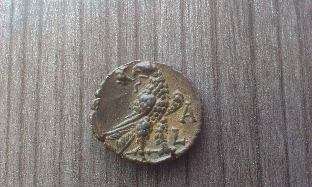 Tetradracma de Claudio II. L A - Águila. Alexandria IMAG0942