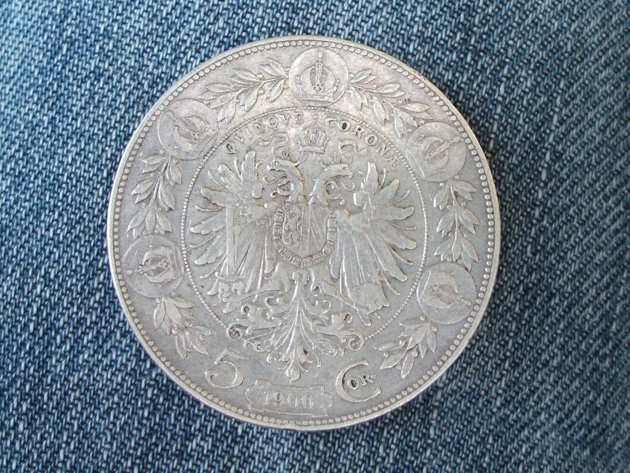 5 Coronas de 1900. Imperio Austro-Hungaro. Francisco José I. 016