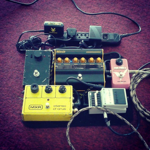 Leo Vanucci Pedal_board