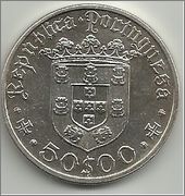 1000 escudos Portugal, 2000 50_escudos_A_Cabral_1968_r