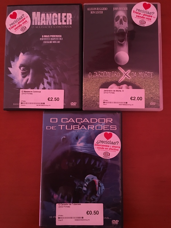 Compras DVDs/BDs nacionais 2017 Filmes