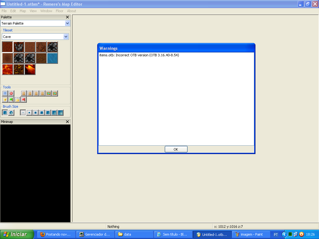 Tutorial Remeres Map Editor 8.54 (Poketibia) Imagem2