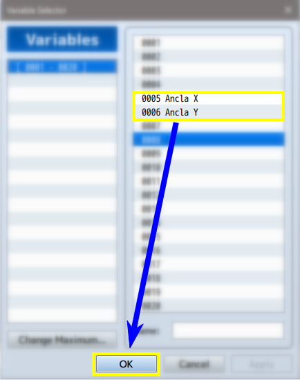 Tutorial: Fijar imagenes al mapa mediante eventos Step2_Vars