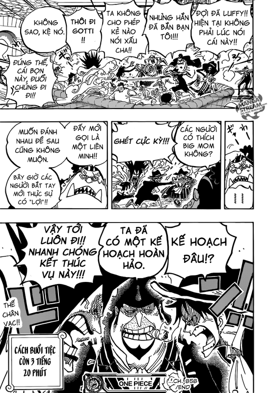 One Piece Chapter 858: Hội nghị Image