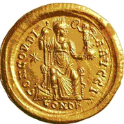 Glosario de monedas romanas. CONSTANTINOPOLIS. Image