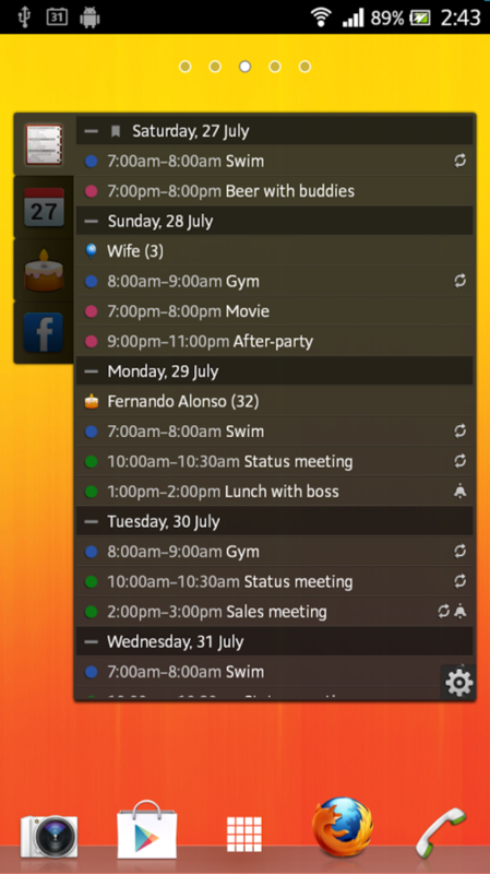 All-in-One Agenda widget Premium v1.4.20 Image