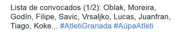 Atlético de Madrid - Granada CF. Jornada 8.(HILO OFICIAL) Image