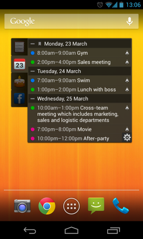 All-in-One Agenda widget Premium v1.4.20 Image