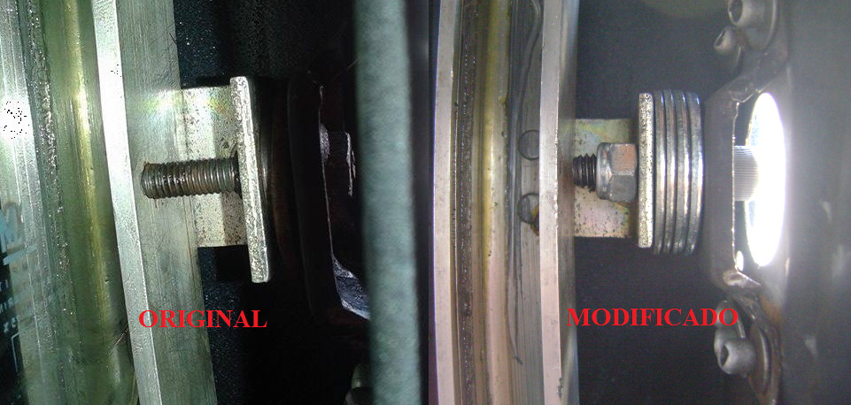 Alterações no sistema de vidro dos coupes visando melhora mecanica e acústica. Image