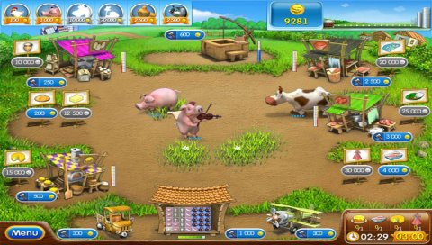 Farm Frenzy - Pizza Party [PSP][USA] Farm_frenzy_2_screenshot3