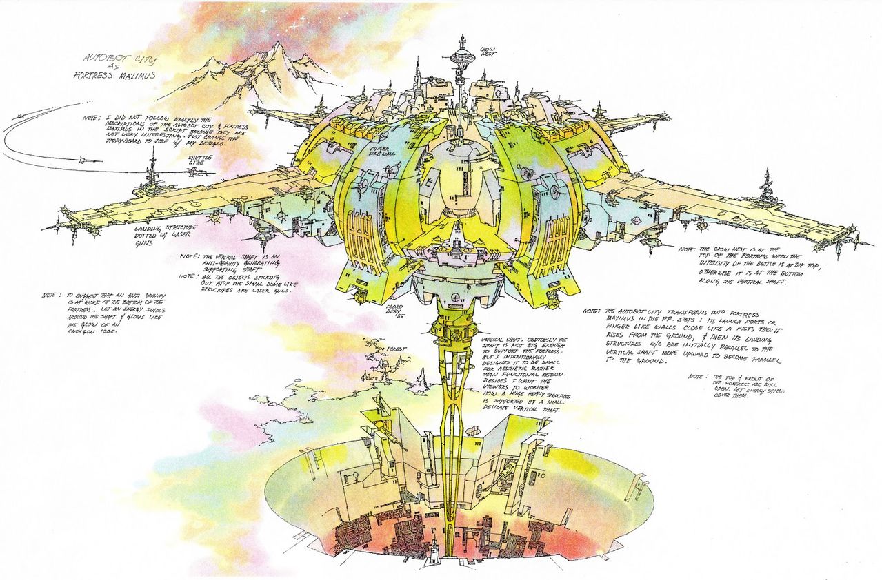SITE WEB - Transformers (G1): Tout savoir en français: Infos, Images, Vidéos, Marchandises, Doublage, Film (1986), etc. - Page 2 Autobot_city_as_fortress_maximus