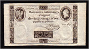 25 libras Francia 1792 (El billete contradictorio) Ac1