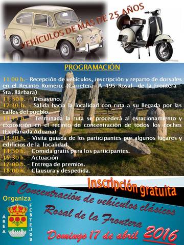 EVENTOS ABRIL 2016 ROSAL