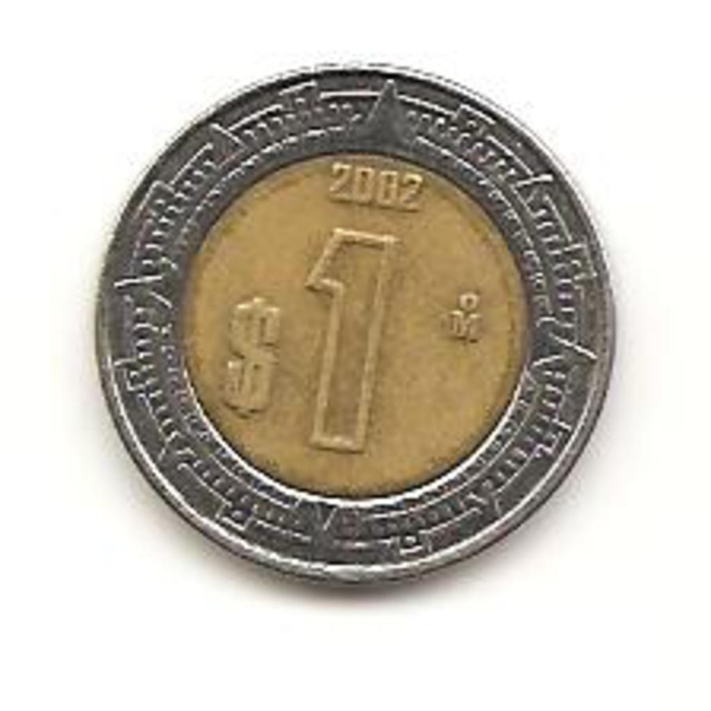  1 peso de 2002 México   Image