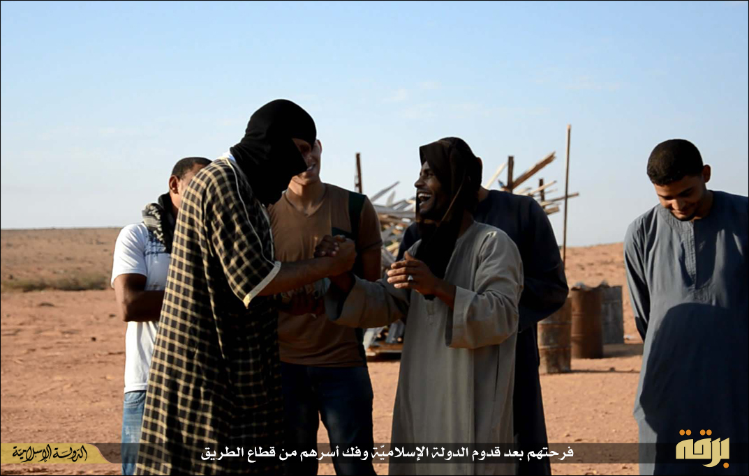 عاجل تم بحمد الله تحرير الأسرى (المصريين) مخطوفين من قطاع طرق مفسدين في(ليبيا) Image