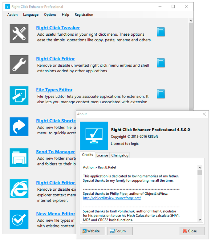 Right Click Enhancer Professional 4.5.0 Multilingual 00090