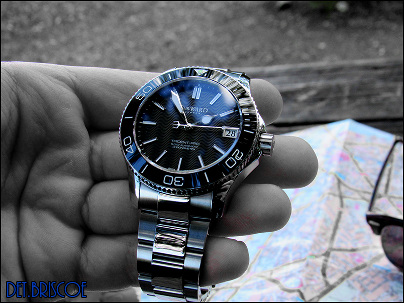 BRACELET - Christopher Ward C60 Trident COSC 600 - 5 Jours de réserve de marche Image