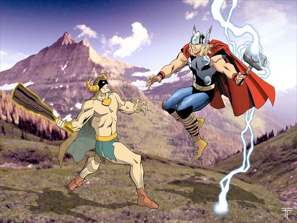 Tópico 3: Imagem "comics" do dia - Página 13 Wallpaper_Mighthor_vs_Thor