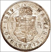 1 Florin 1887 Franc Joseph I- Austria- Dedicada a Benyusuf G1266