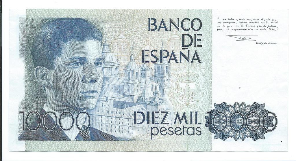 10000 pesetas de 1985 Image