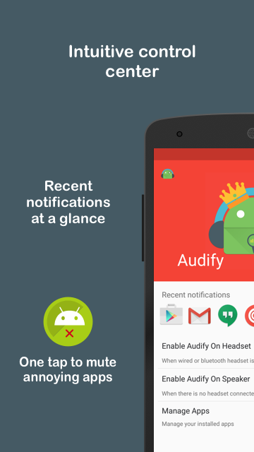 Audify Notification Reader Premium v2.4 Final Image