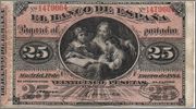 25 Pesetas 1884 (Billete clásico - Lección de Geografía) 1884_25_pts