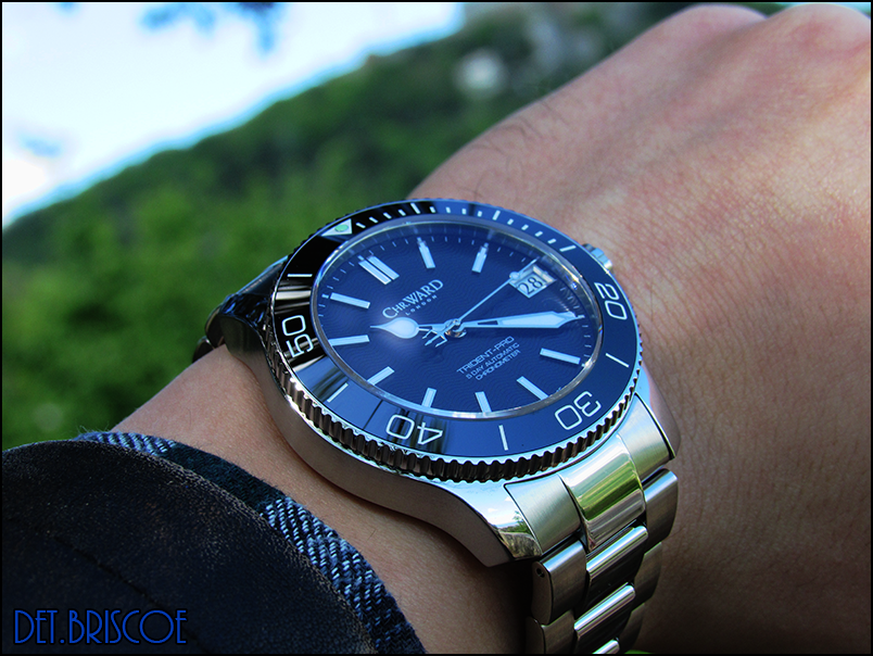 BRACELET - Christopher Ward C60 Trident COSC 600 - 5 Jours de réserve de marche Image