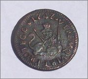 1 maravedi 1747. Fernando VI. Segovia. 102_1163