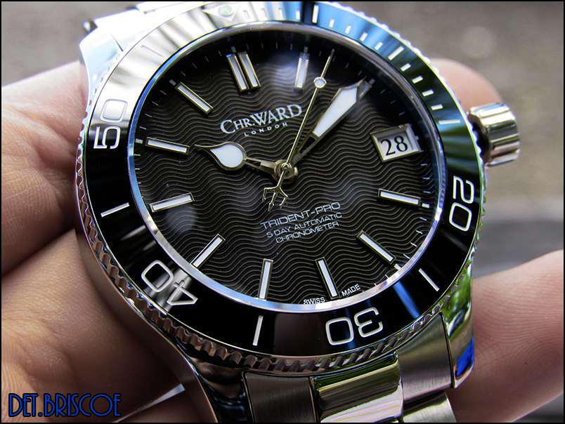 BRACELET - Christopher Ward C60 Trident COSC 600 - 5 Jours de réserve de marche Image