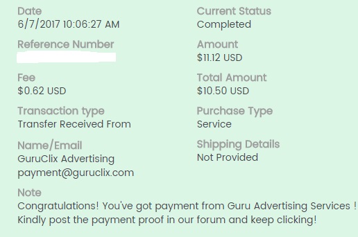 3º Pago de Clixunion ( $11,12 )    Clixunionpayment