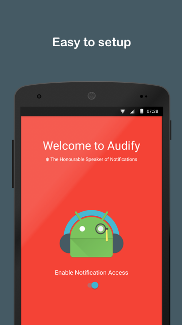 Audify Notification Reader Premium v2.4 Final Image