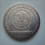 Onza, 100 Pesos (Guerrero Aguila). México. 1992 Image