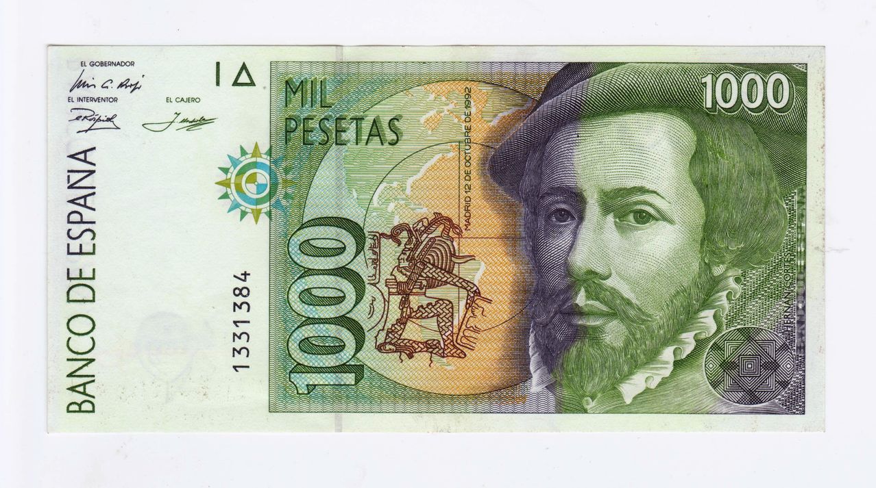 1000 pesetas 1992  s/s 1000_pts_1992