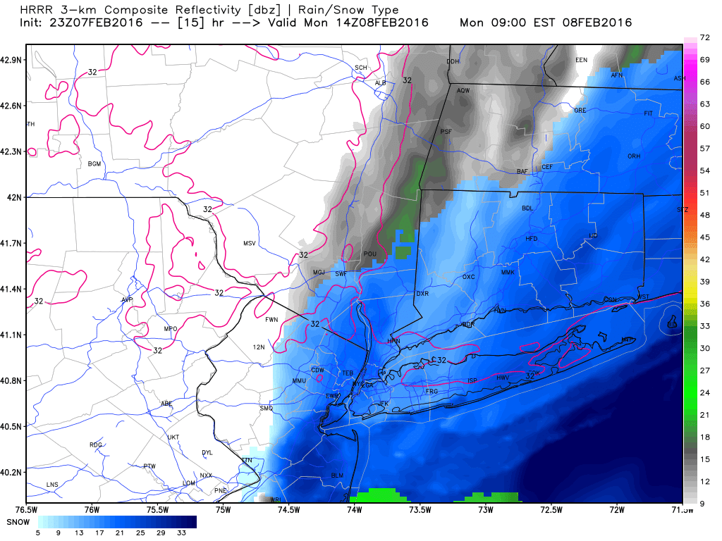 February 8, 2016 Snowfall Observations & Discussions - Page 11 Hrrr_ref_nyc_16